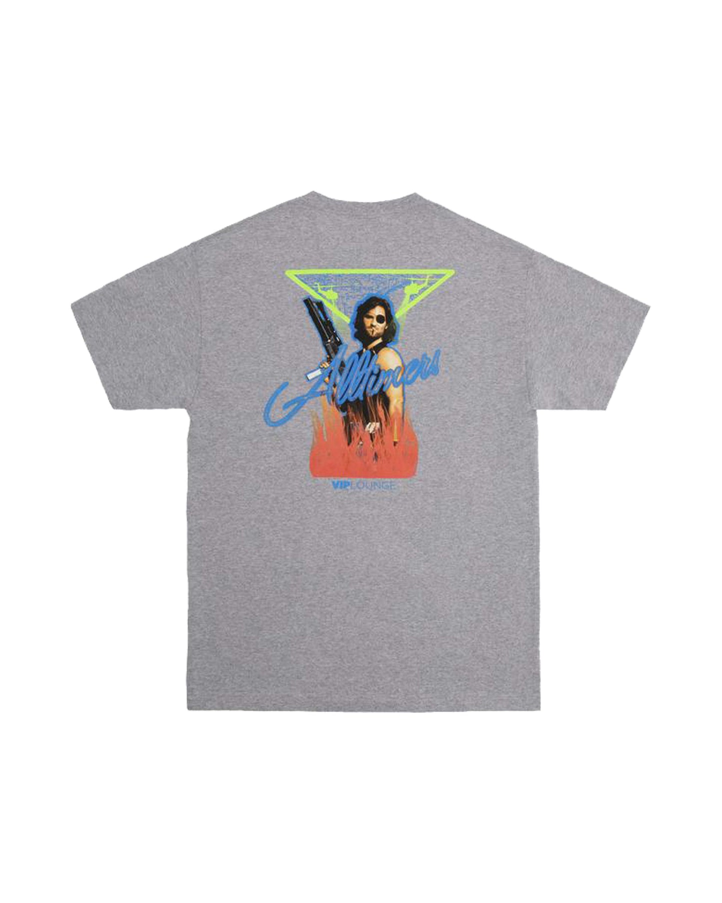 ALLTIMERS PLISSKIN PLAYER GREY HEATHER TEE