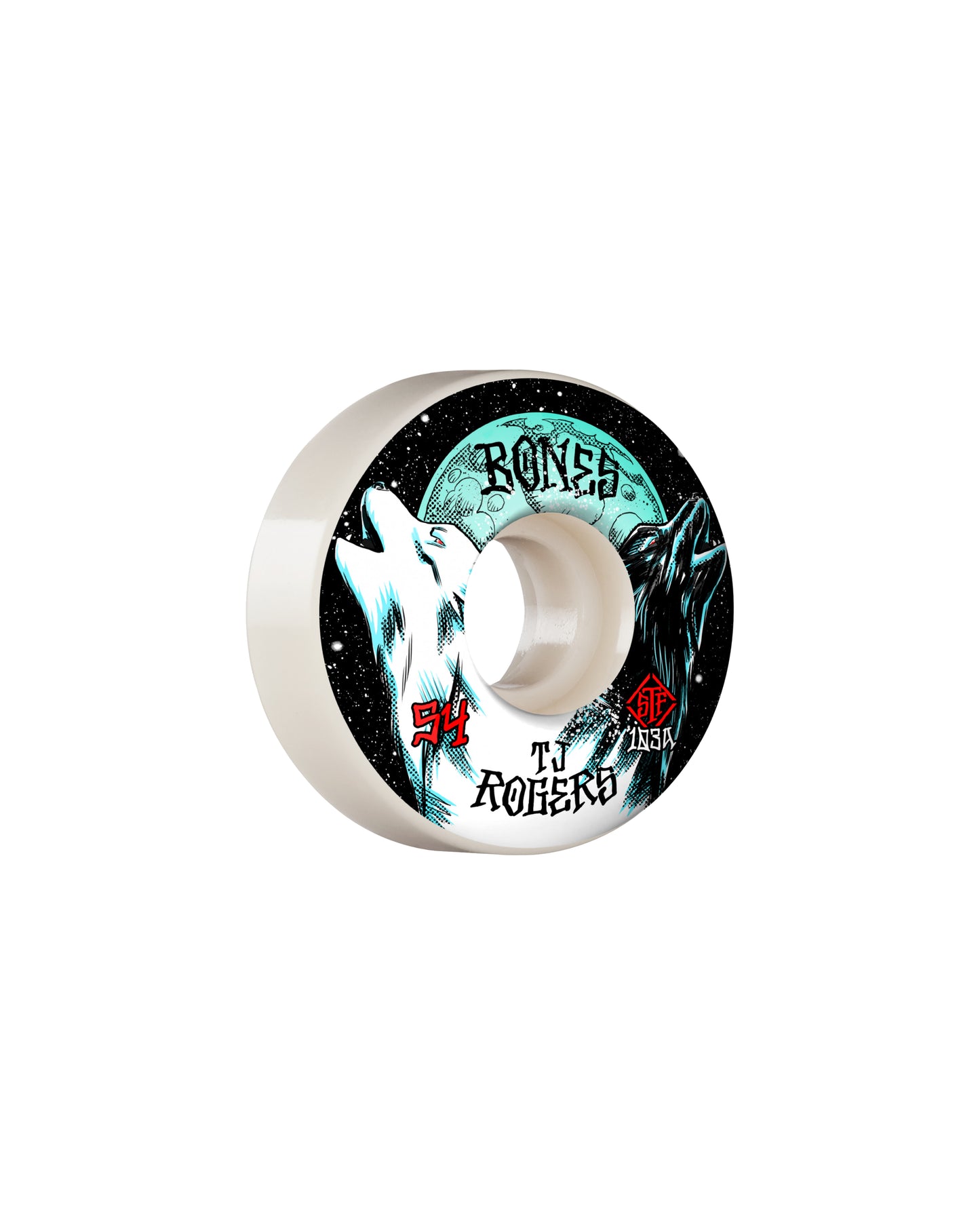 54MM BONES STF ROGERS HOWL V3 SLIMS 103A WHEELS