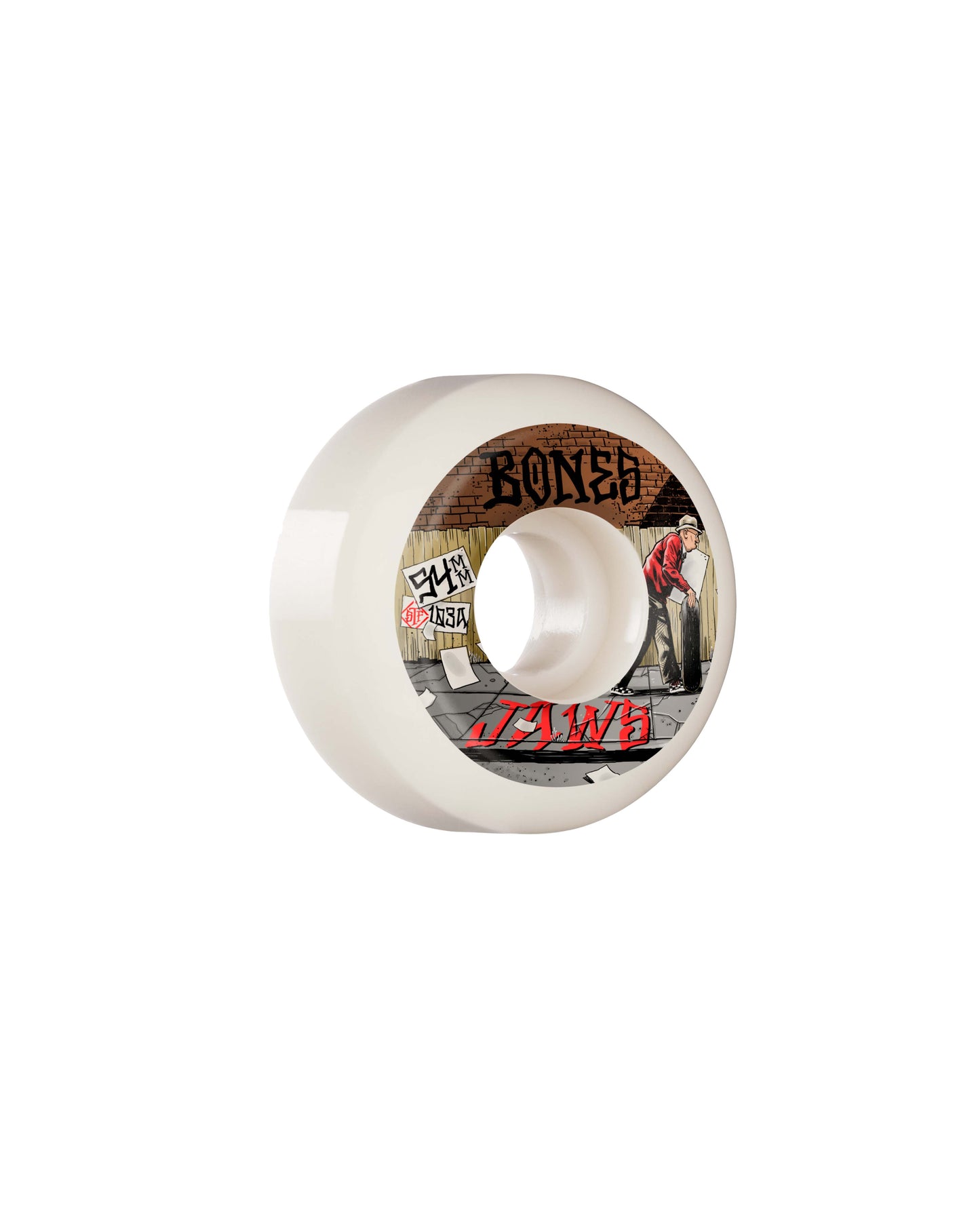 54MM BONES STF HOMOKI DOWN 4 LIFE V5 SIDECUT 103A WHEELS