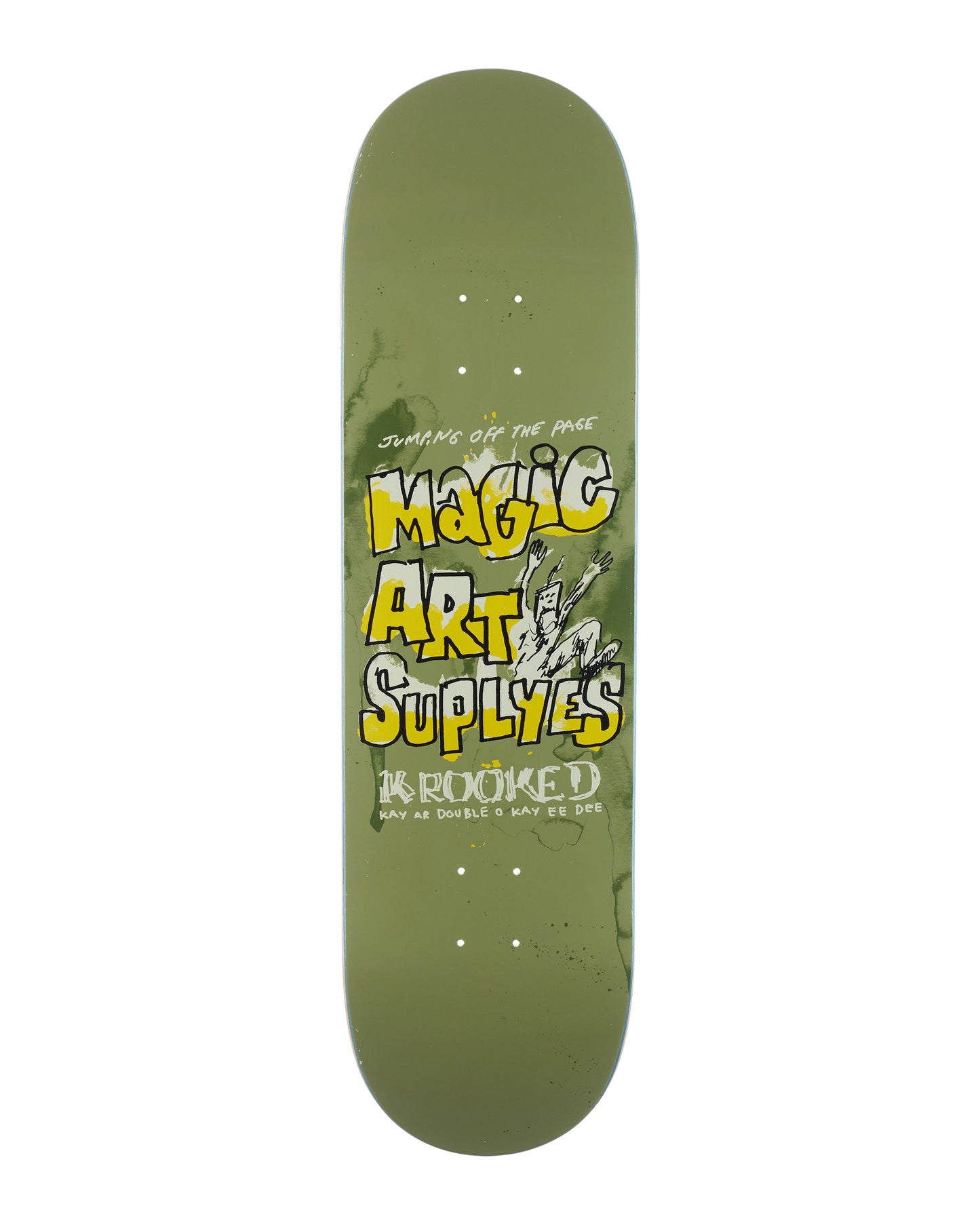8.75 KROOKED MAGIC ART SUPPLYES DECK