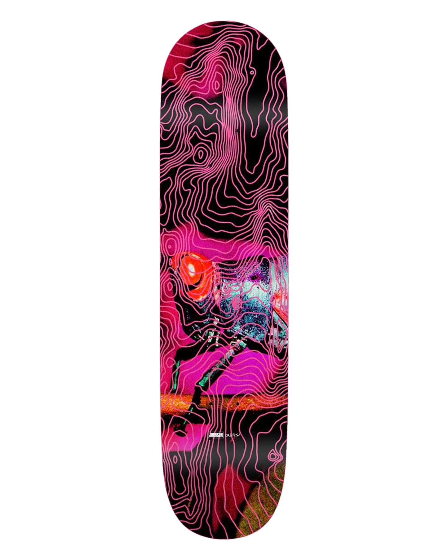 8.375 QUASI JOHNSON 'PINKTOPO' DECK