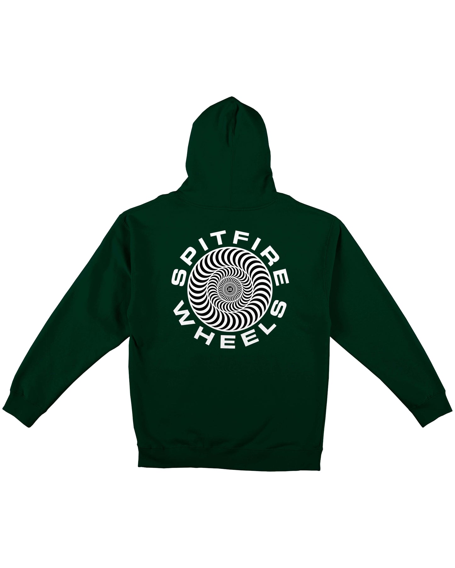 SPITFIRE CLASSIC 87 SWIRL DARK GREEN HOODIE
