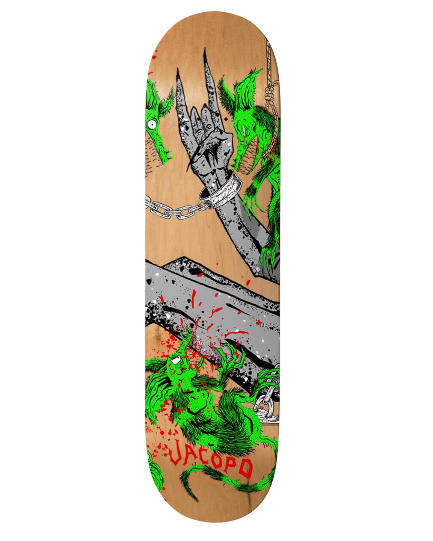 8.25 BAKER JACOPO TOXIC RATS DECK