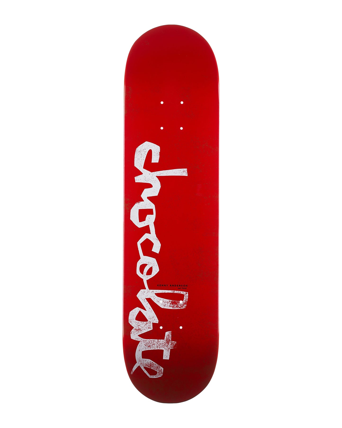 8.0 CHOCOLATE ANDERSON OG CHUNK RED/WHITE DECK