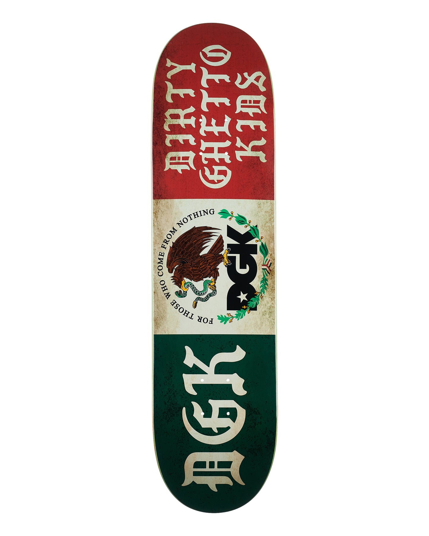 8.06 DGK COAT OF ARMS DISTRESSED DECK