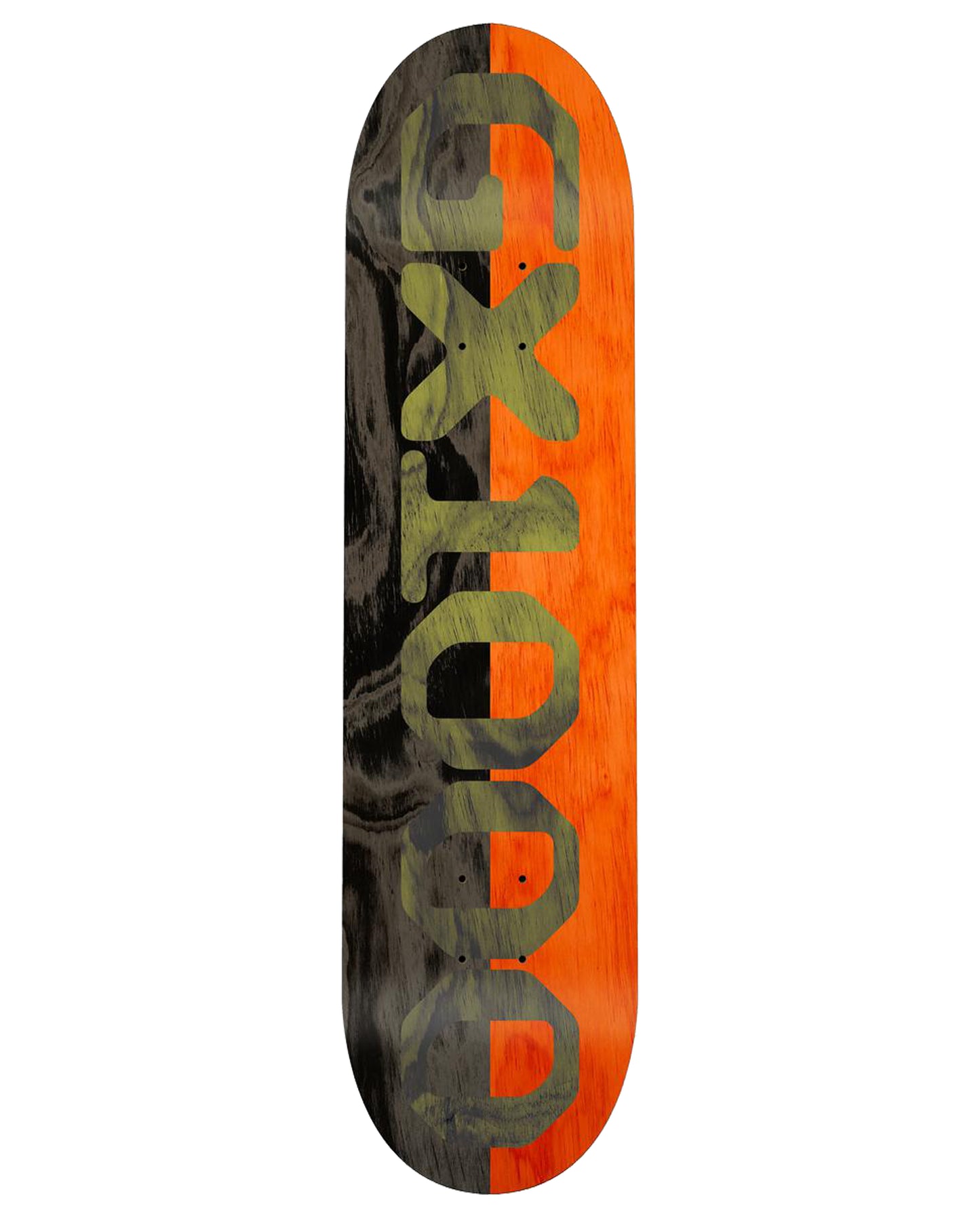 8.5 GX1000 SPLIT VENEER BLACK/ORANGE DECK