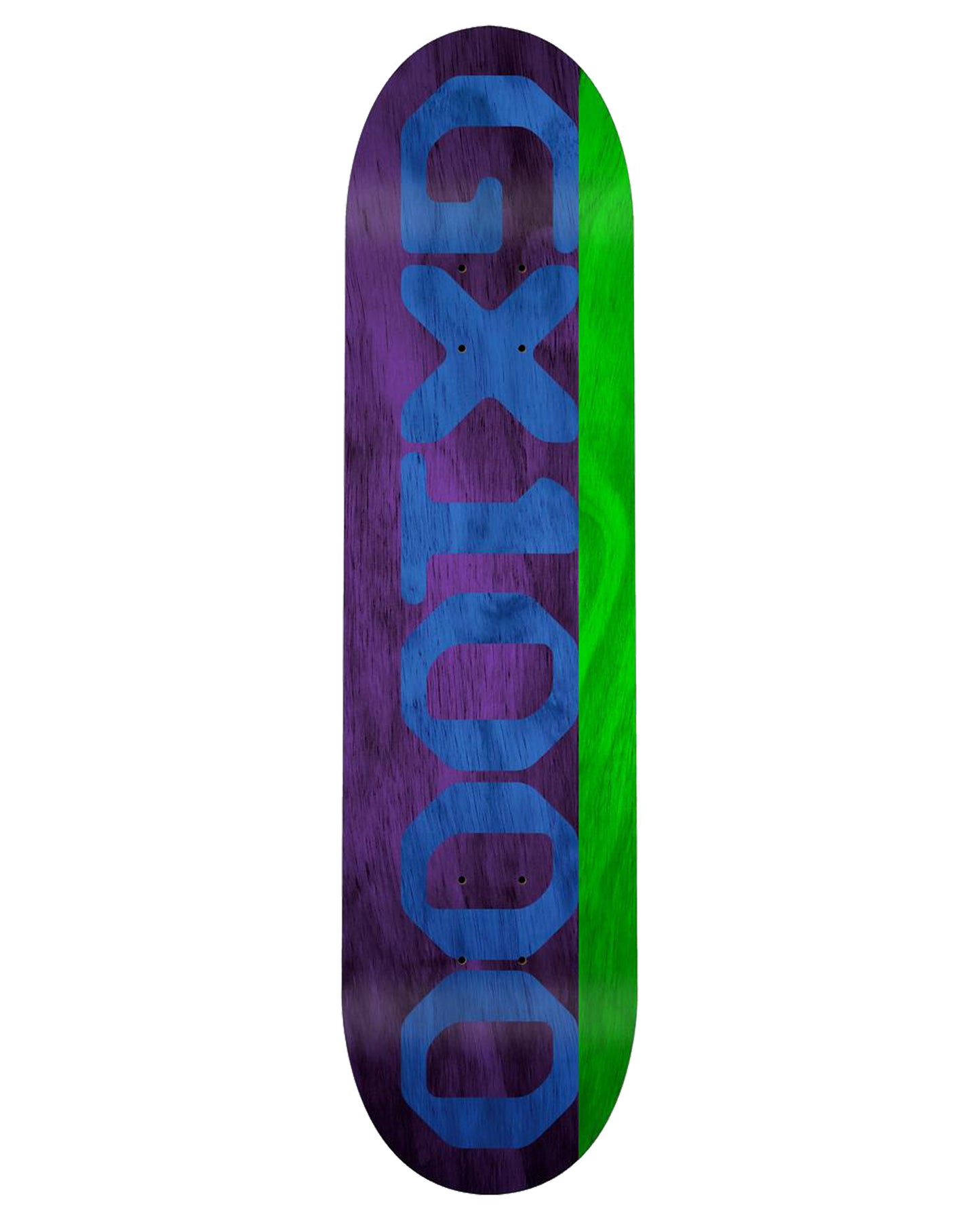 8.0 GX1000 SPLIT VENEER PURPLE/GREEN DECK